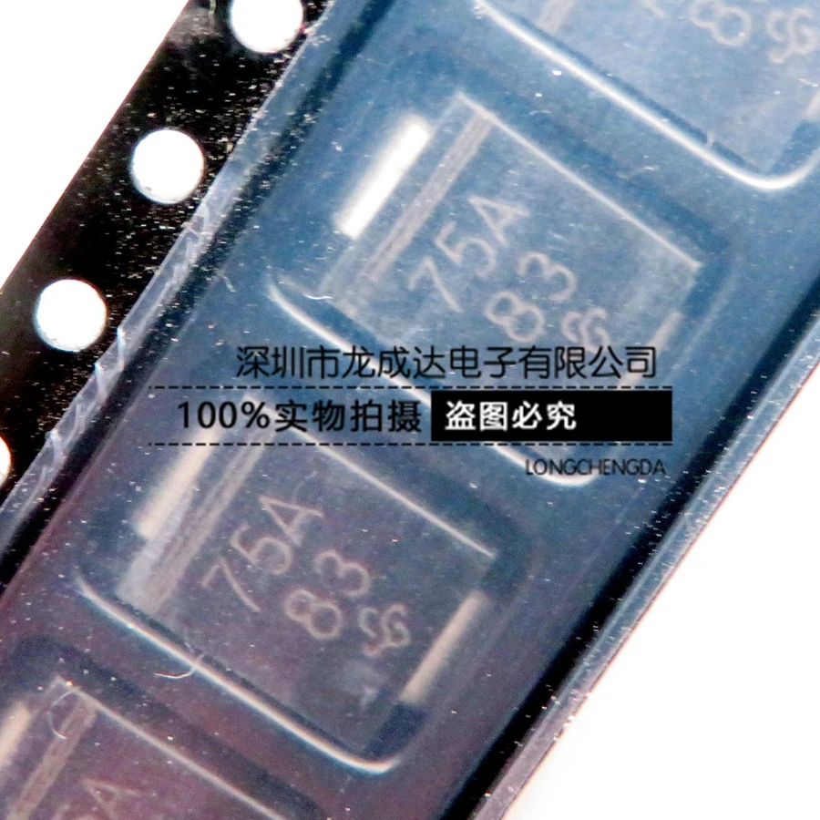 

20pcs original new 1.5SMC75A-E3/57T parameter 3A71.3V-78.8V screen printing 75A