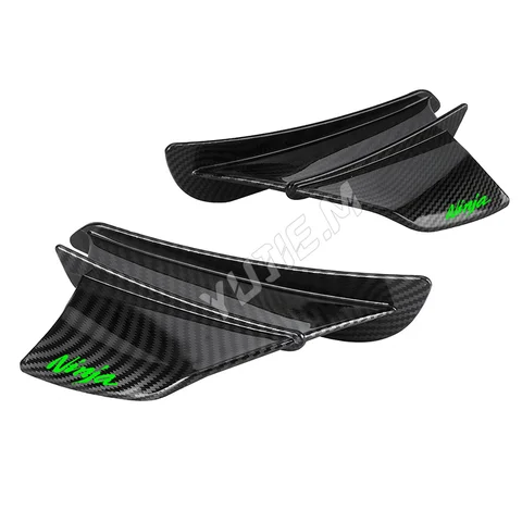 Комплект Аэродинамического Крыла, Спойлер Для Мотоцикла Kawasaki Ninja, Универсальный