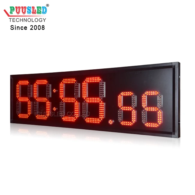 Good Quality Waterproof Led Time Clock Led Digital Countdown Timer Sign with Horn for School Sports Games