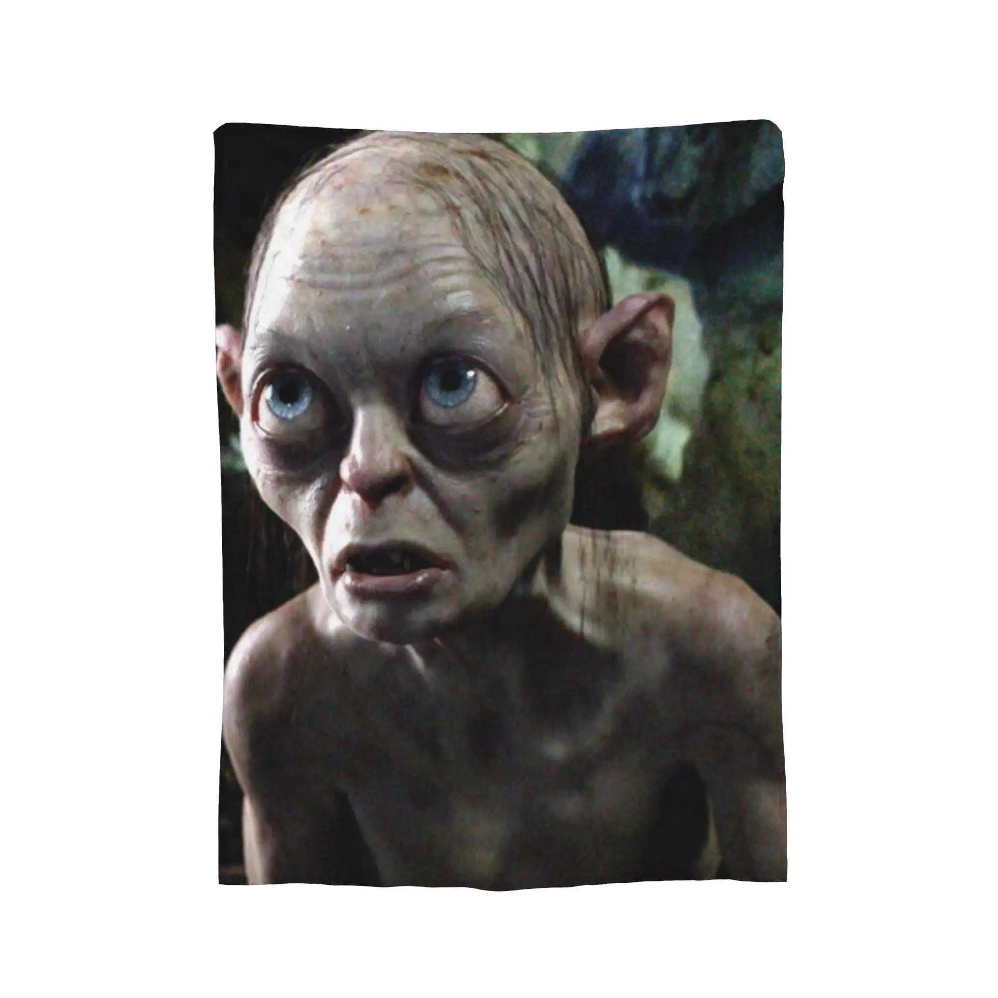Lords Rings Gollum Blanket Multi-size Super Soft Cozy  Throw Blankets for Sofa Couch and Bed