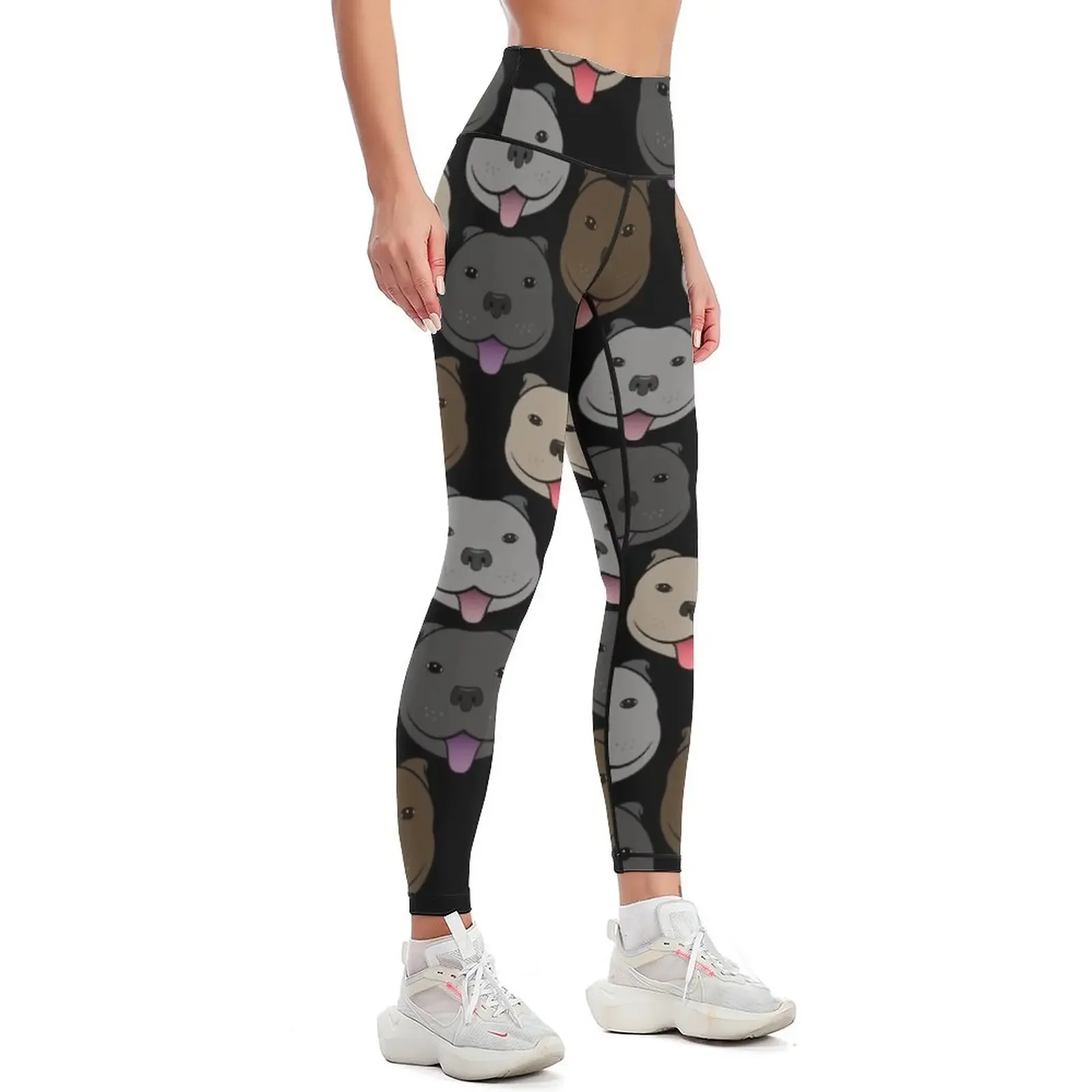 American Bully Parent Leggings sports tennis for gym's clothing push up fitness Womens Leggings