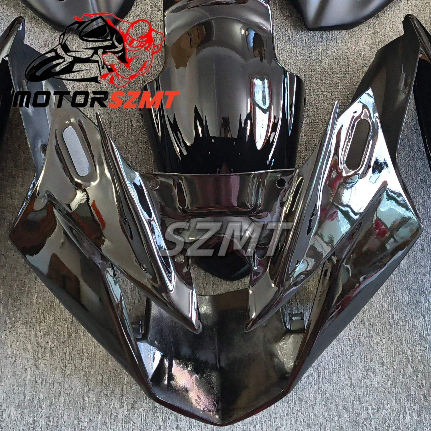 Headlight Cowl For Yamaha FZ6R FZ 6R 2009-2015 09 10 11 12 13 14 15 Head Front Upper Nose Cowls Fairings Kit Motorcycle Shell