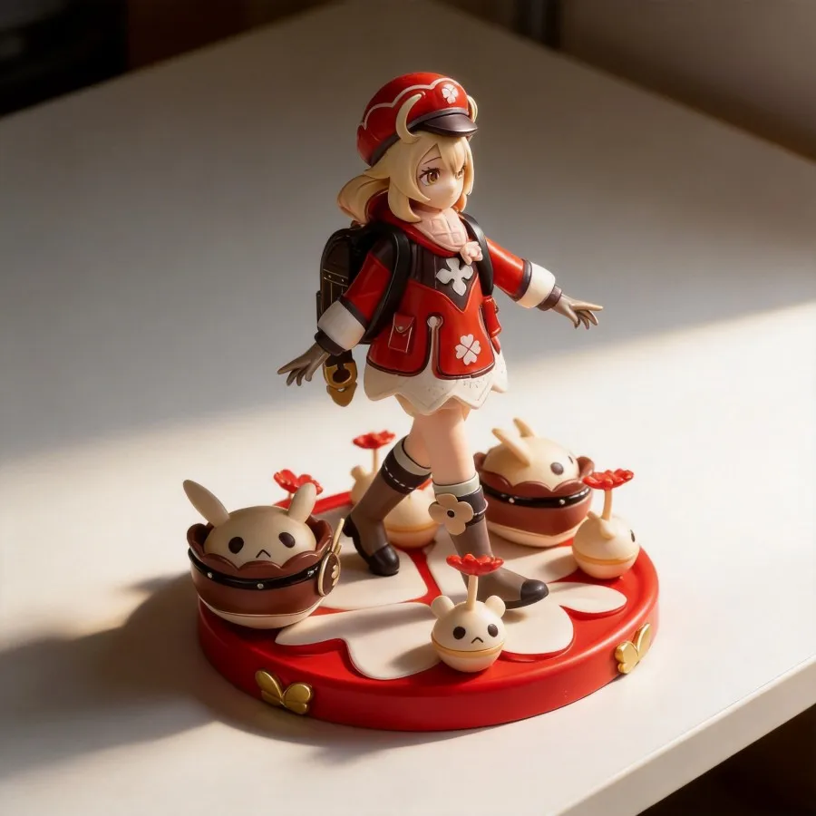 

Anime Genshin Impact Klee (Spark Knight) Figure 15cm Collectible Model Statue Decoration Gift for Fans