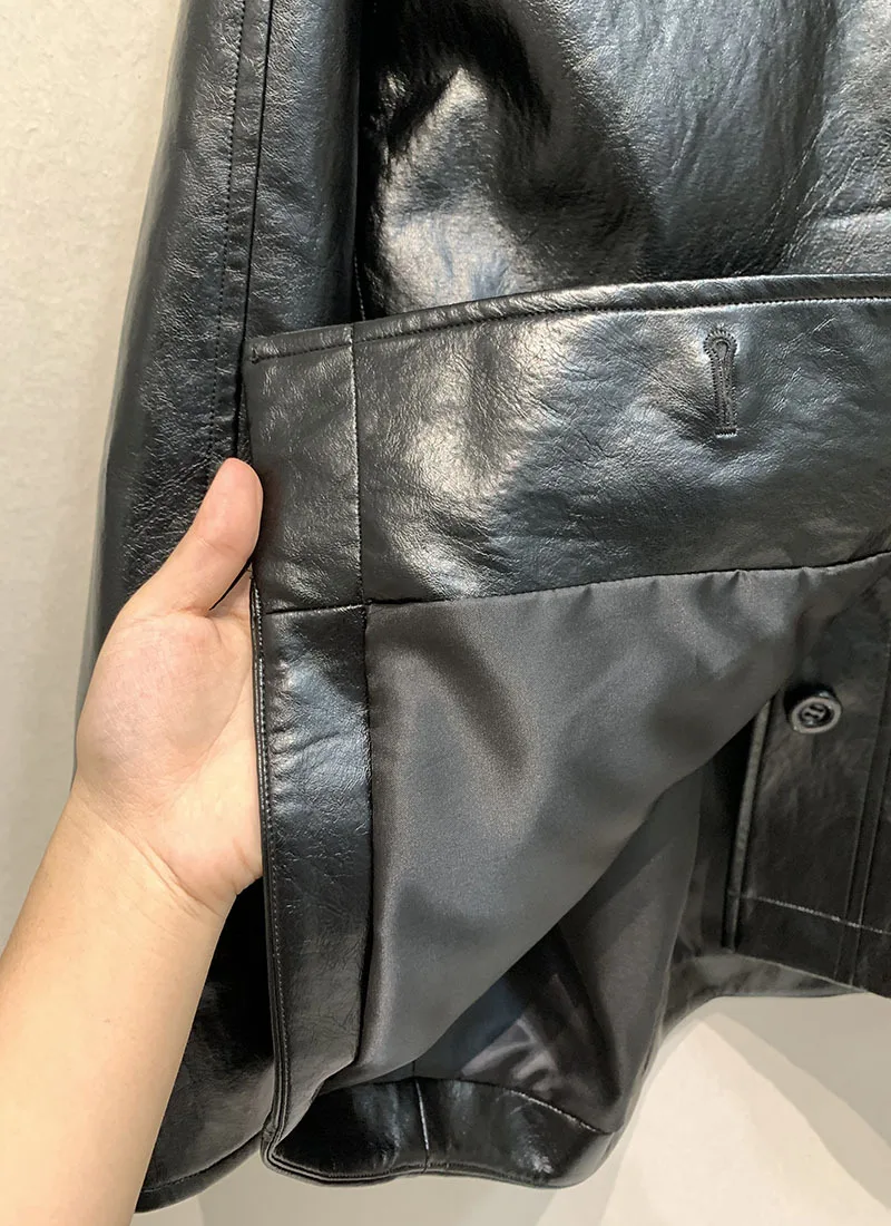 เสื้อโค้ทสไตล์ญี่ปุ่น คอปกพับได้ ทรงหลวม ดีไซน์หรูหรา วินเทจ แฟชั่นสตรีทแวร์ ทรงเข้ารูป พรีเมียม ใหม่ล่าสุด