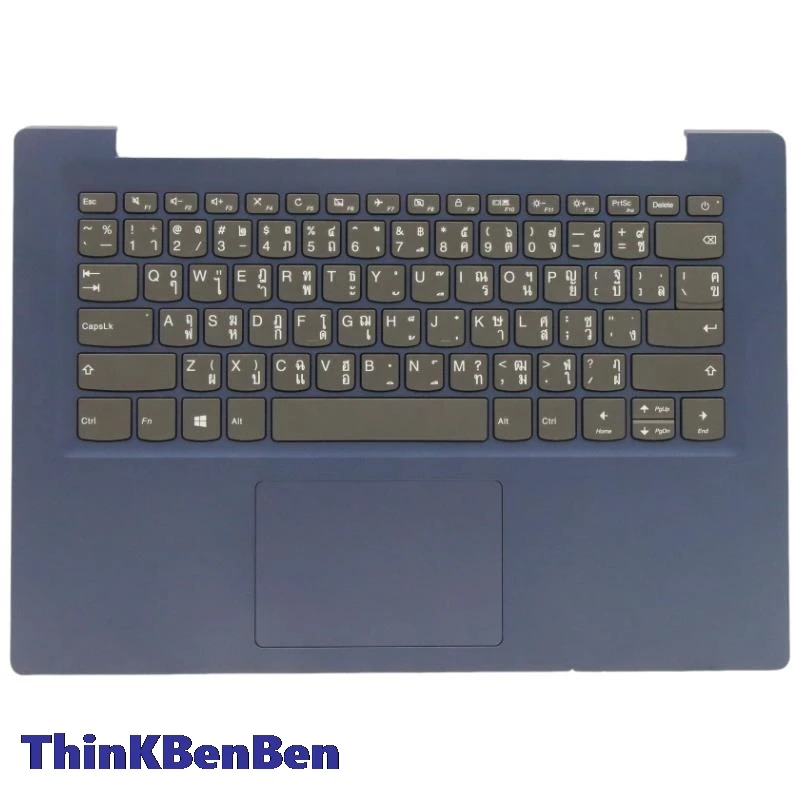 TH Thai Blue Keyboard Upper Case Palmrest Shell Cover For Lenovo Ideapad S130 14 130s 14 14IGM 120s 14 14IAP Winbook 5CB0R61243