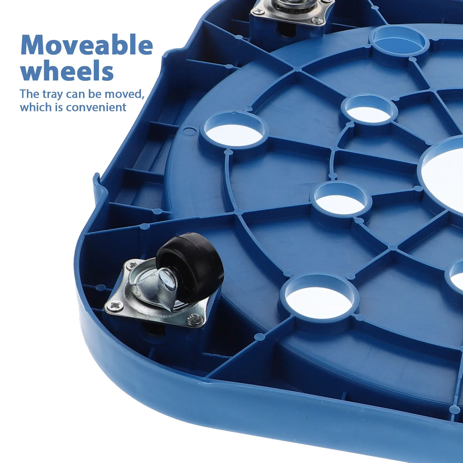 

Heavy Duty Tank Tray With Wheels Movable Propane Cylinder Stand Reinforced Base Gas Cylinder Mobile Bracket Base Plate Casters