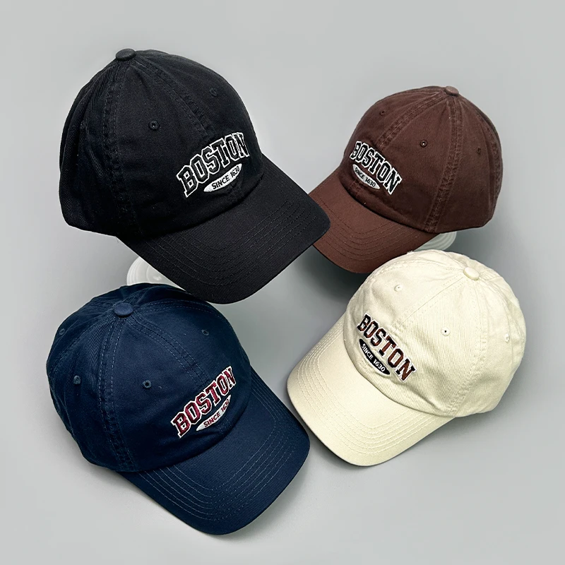 

Sport Embroidered Letters Baseball Hat New Men Women Breathable Sunshade Versatile American Vintage Snapback Cap Fashion Casual