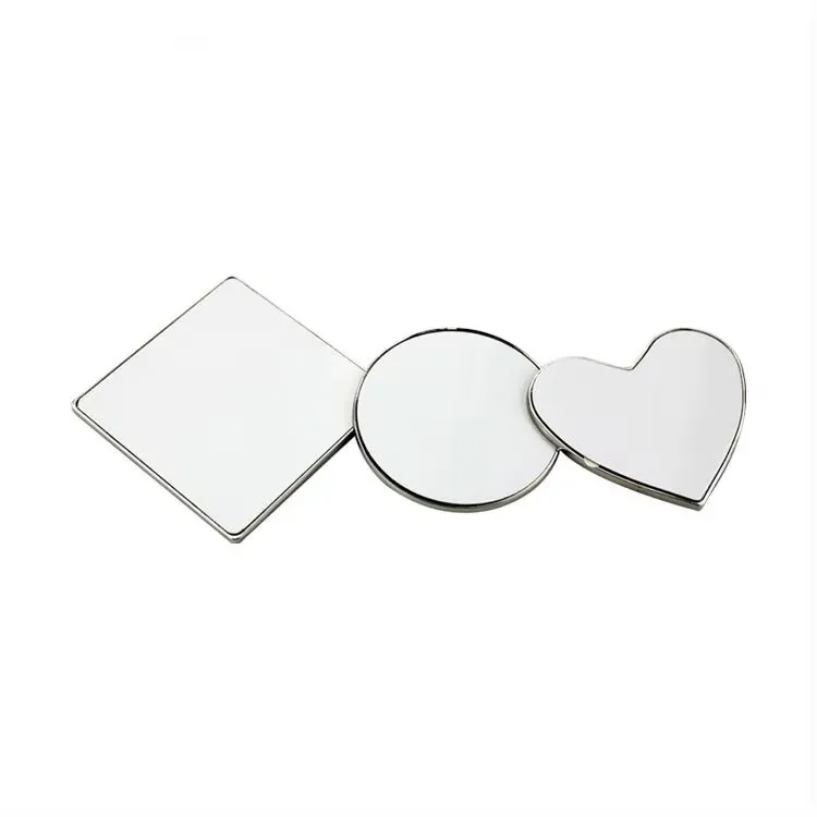 10Pcs Sublimation Blank Alloy Fridge Magnets DIY Personalized Metal Refrigerator Magnets for Custom Logo & Menu Pattern Making