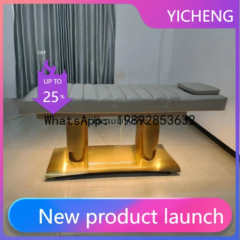 

BB *Новая высококачественная двухколонная электрическая косметическая массажная кровать, подъемная лечебная кровать