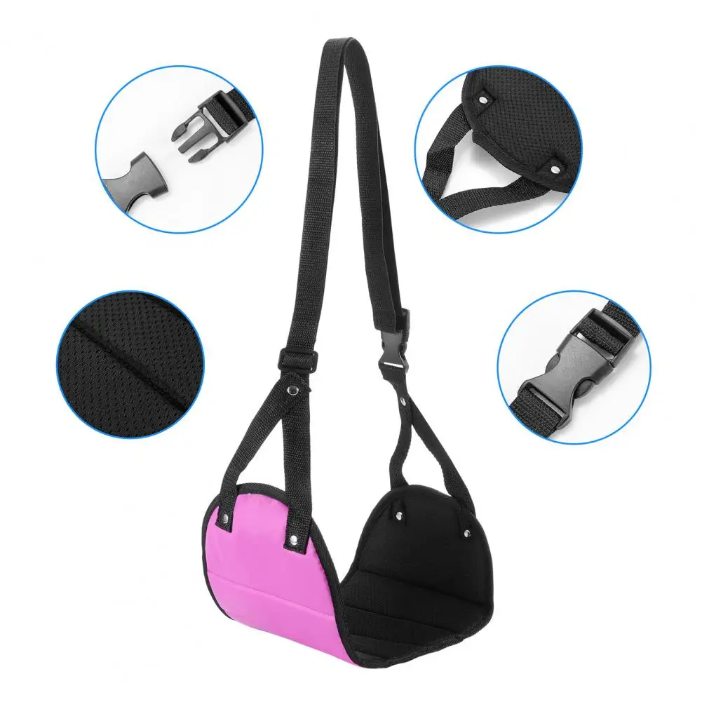 Portable Foot Hammock Adjustable Airplane Foot Hammock with Wide Platform Portable Under-desk Foot Travel Essentials for Office