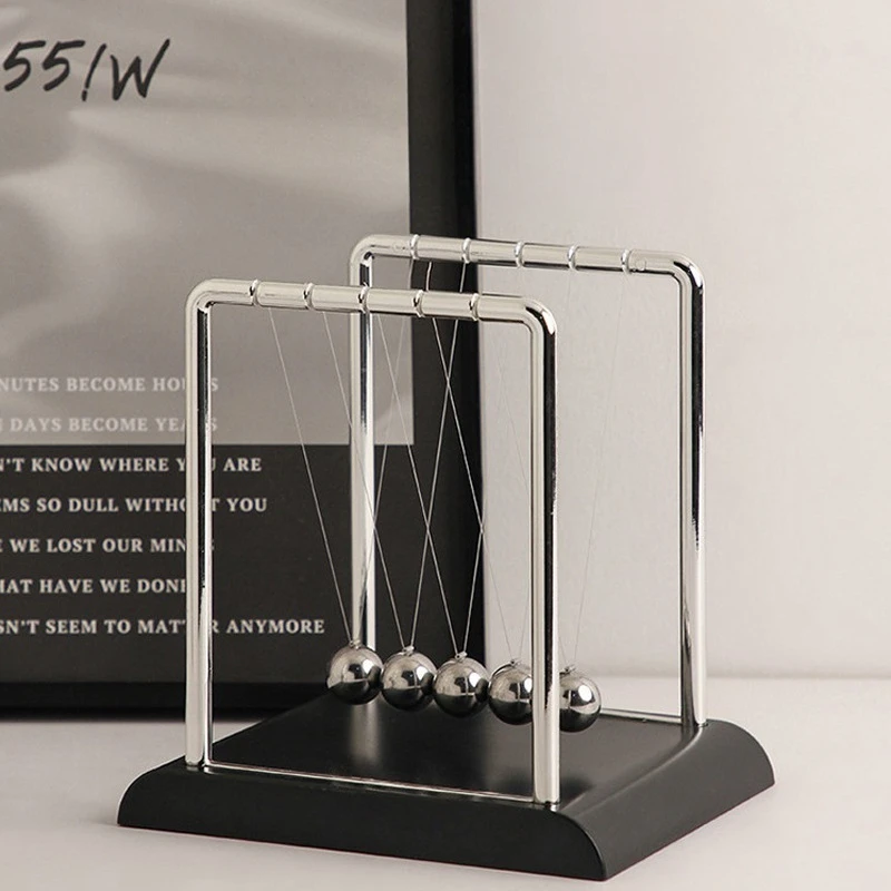 Newton Pendulum Ball Magnetic Levitation Small Decoration Home Study Office Desktop Home Decor view 2