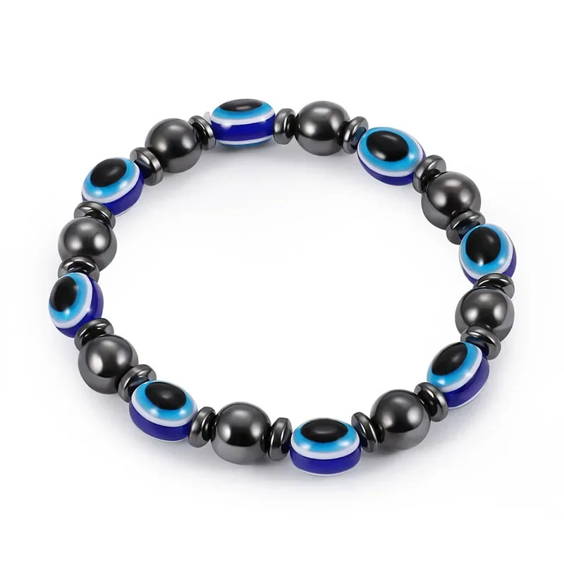 Magnetic Therapy Bracelet Loss Weight Effective Black Stone Weight Loss Adjustable Health Care Luxury Slimming Product