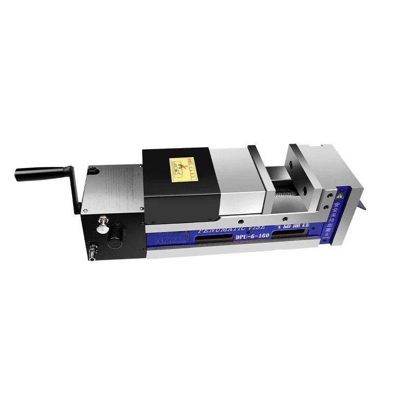 MC Pneumatic Hydraulic Vice High Precision Flat Mouth Vice 5/6 Inch CNC Machining Center Hydraulic Angle Fixed Table Vice