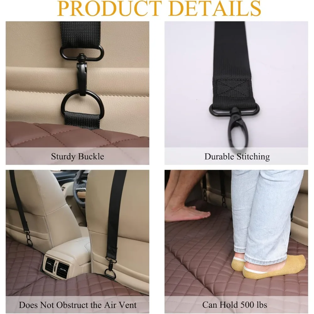 Colchón de coche no inflable, extensor de asiento trasero para camión, hamaca para perros, colchón de cama de camión, colchón de Camping para cama de coche