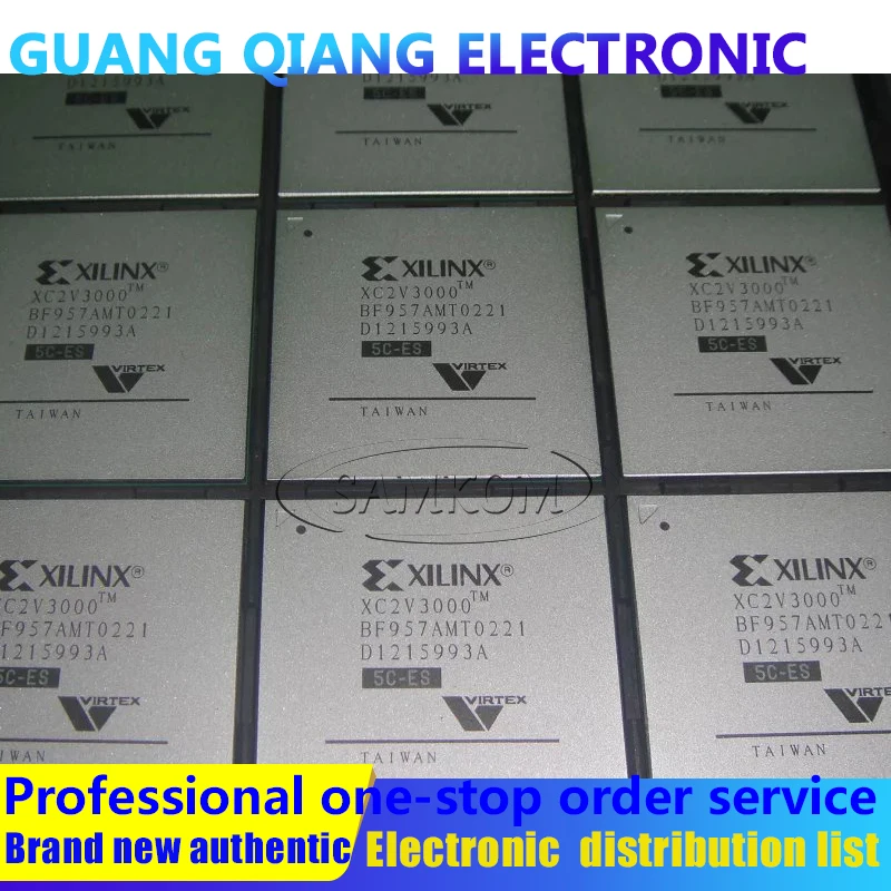 

1 шт XC2V3000-5BF957C IC FPGA 684 I/O 957FCBGA