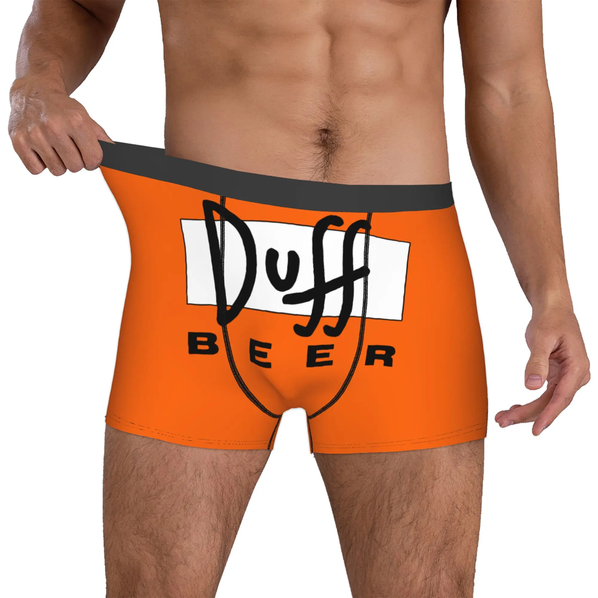 

Duff Beer Underwear Men Print Boxer Shorts Panties Briefs Breathable Underpants