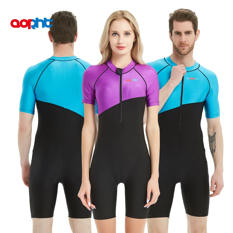 Women Quick-Dry Professional Training Competition Swimsuit Paded Men One Piece Racing Surf Bodysuit Triathlon Bathing Beach Wear