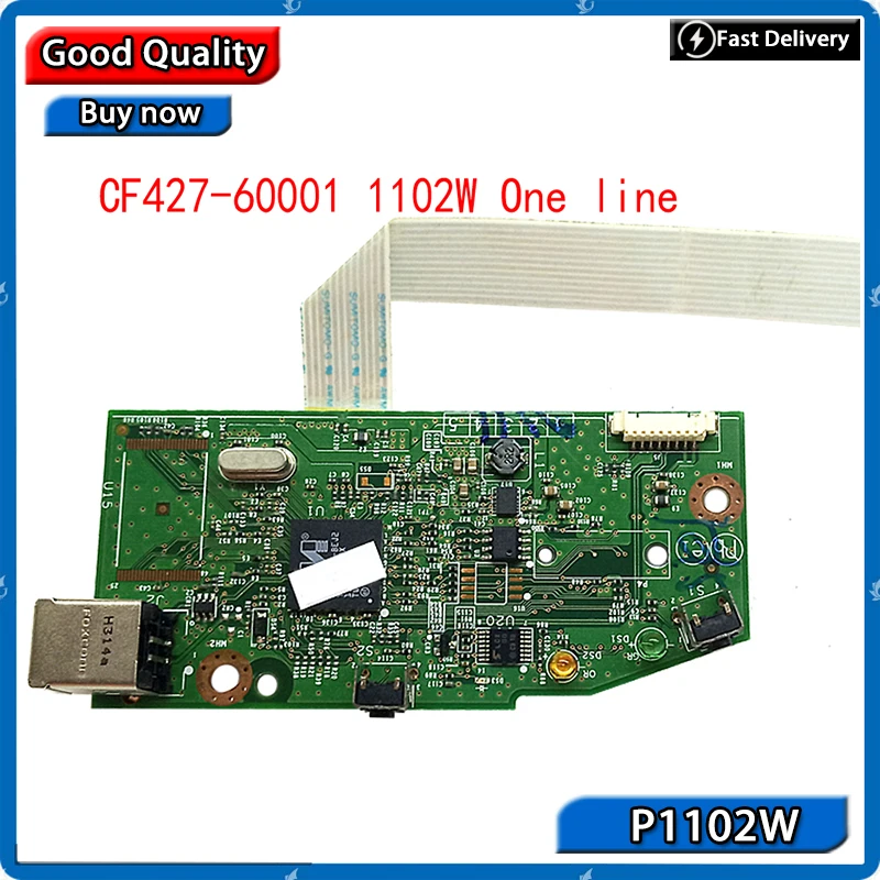 Original Mainboard for HP P1102W P1102 Formatter board CE670-60001 CF427-60001CE668-60001 RM1-7600-000CN  Printer parts on sale