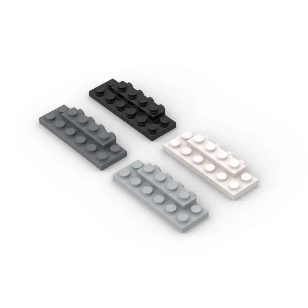 MOC 10PCS 87609 With 4 Studs On Side Plate Board Modifed 2x6x2/3 Building Blocks Kit Idea Toys For Children Birthday Kid Gifts