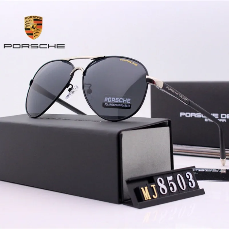 Car Polarized Sunglasses Silicone Nose Pad Sunglasses For Porsche Cayenne Panamera Macan 911 718 Taycan Boxster Cayman 918 Pajun