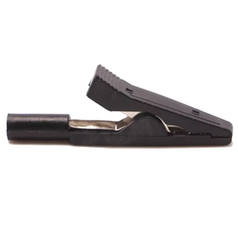 Alligator Clips for Car, Battery Test Lead, Crocodile Clips, Caravan, Van, 10PCs, 2mm, 10A, 43mm