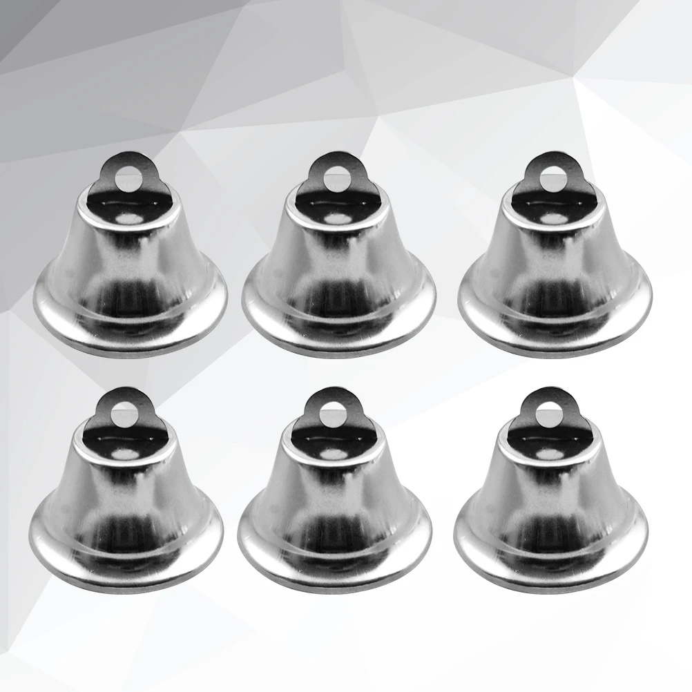 

10Pcs Metal Jingle Bells Gold Small Christmas Tree Ornaments Hanging Decorations DIY Crafts Holiday Decoration