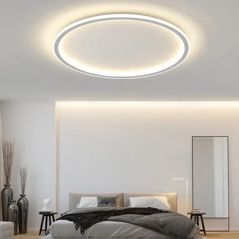 

Modern minimalist LED ceiling light Nordic atmospheric circular dining room bedroom light home decoration indoor lighting