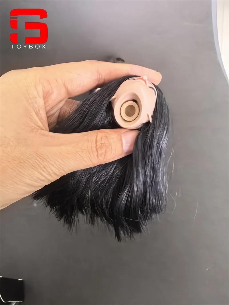 YMT049 1/6 Skala Niebieskie Oczy Piękność Cheng Głowa Rzeźba Żołnierki Pasuje do Ciała Figurki Akcji 12''