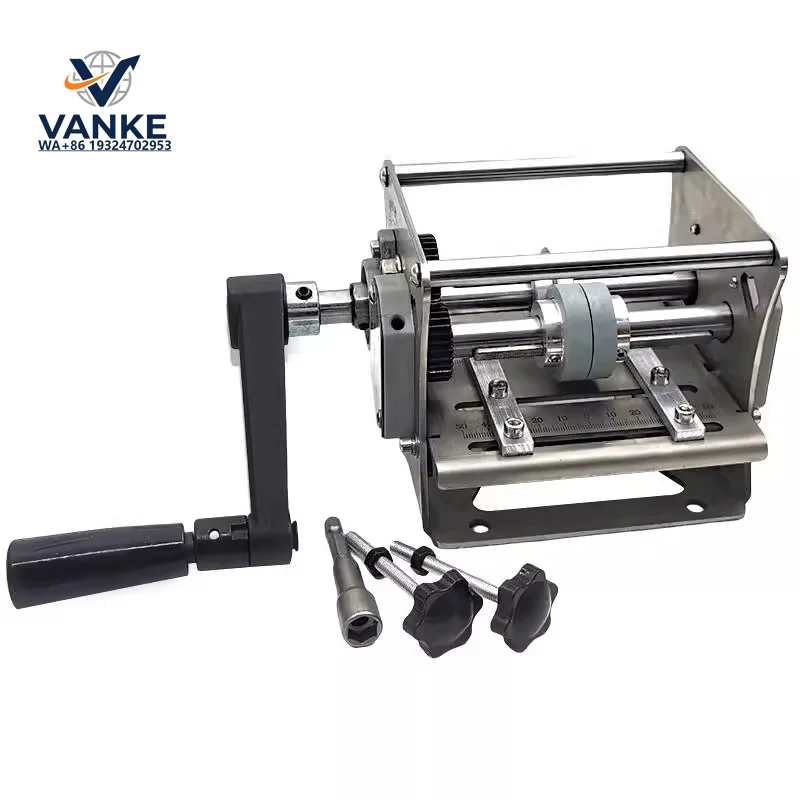 Manual Edge Banding Slitter: Dust-Free Cutting into Two Equal Parts Burr-Free Operation Compatible with Hand Drills