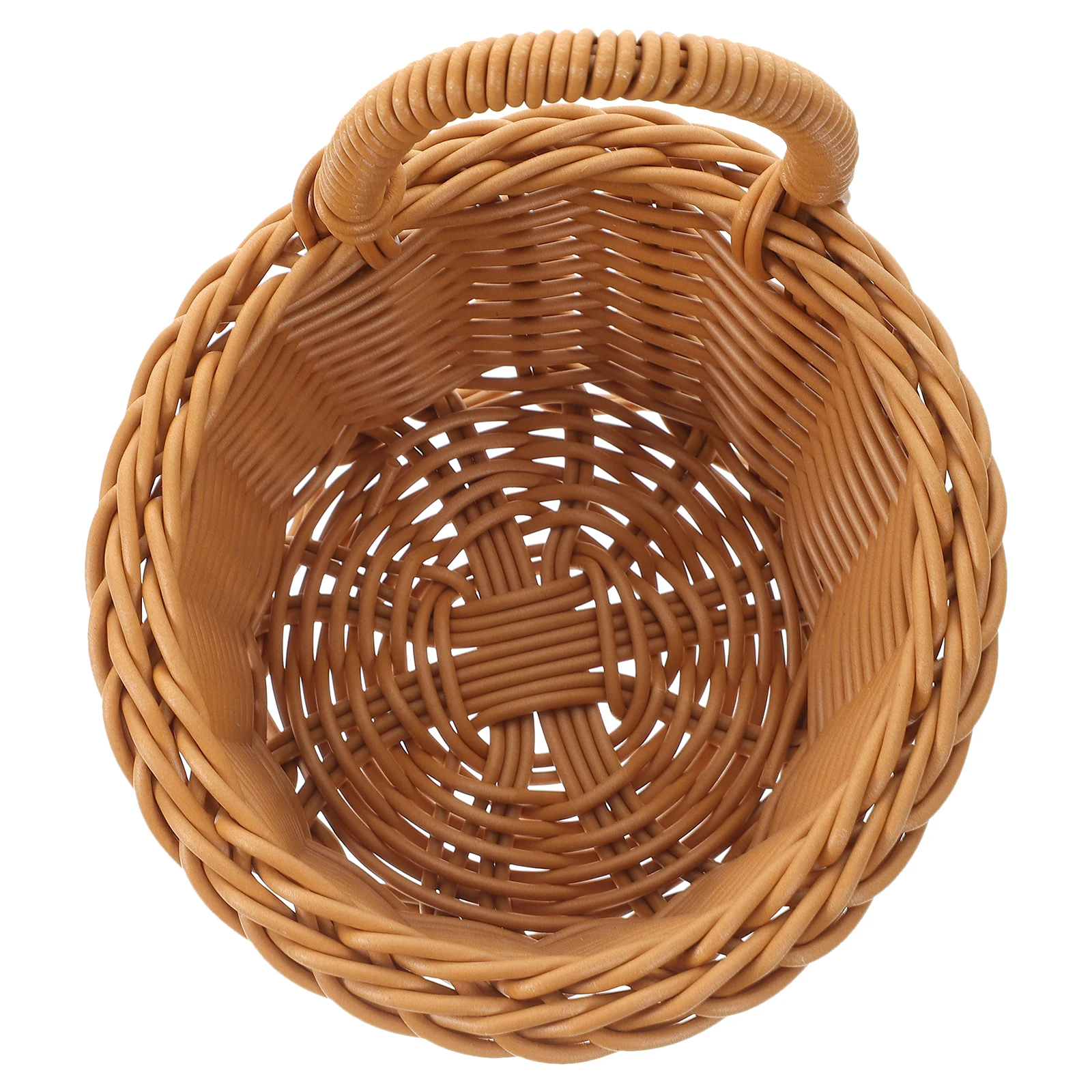 

Imitation Vine Storage Basket Woven Baskets Kitchen Vegetable Fruit Onion Garlic Premium Materials Long Lasting Modern Simple