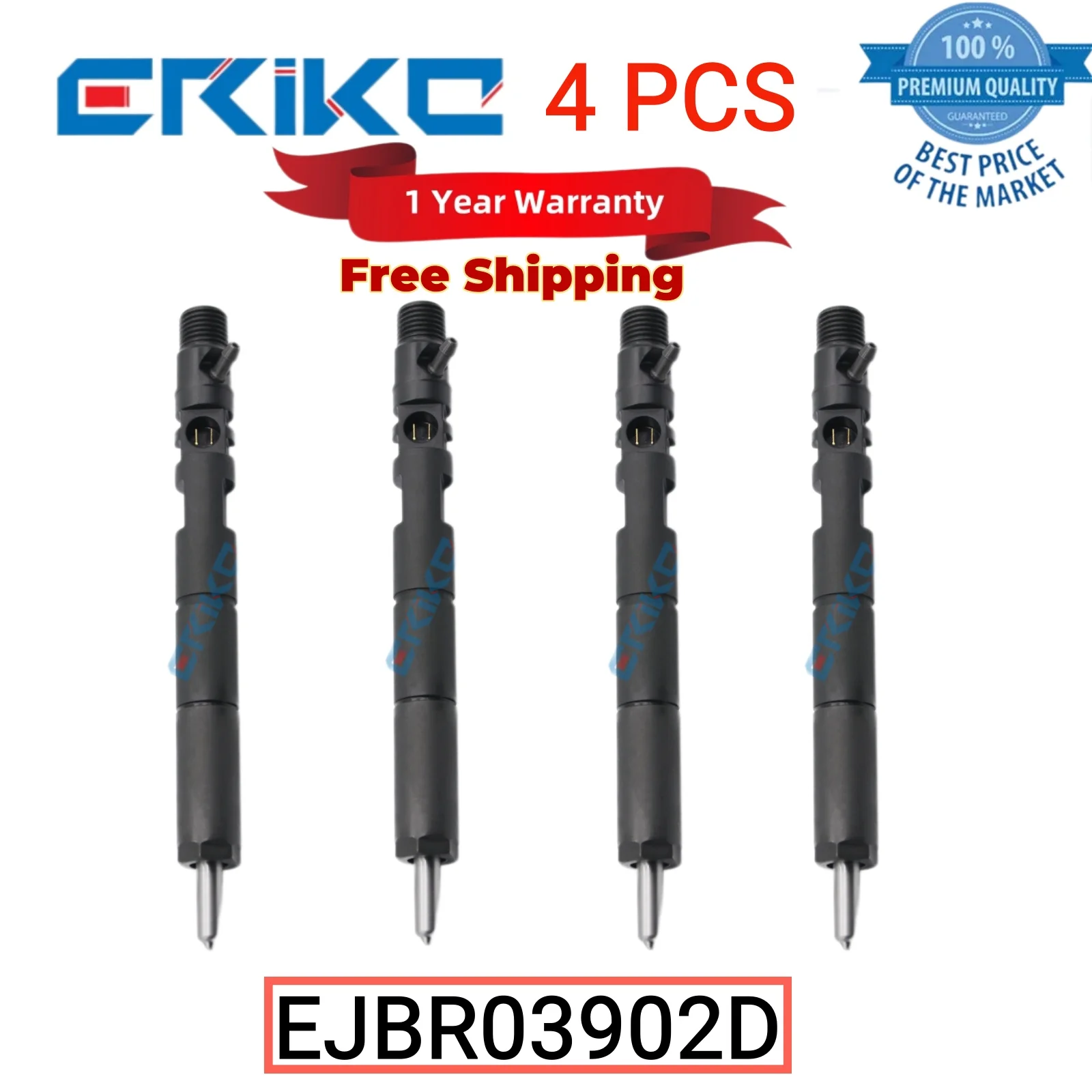 

4 PCS EJBR03902D Fuel Injectors Diesel EJB R03902D Auto Engine Injector EJBR 03902D Diesel Part Injector 33800-4X400 for KIA