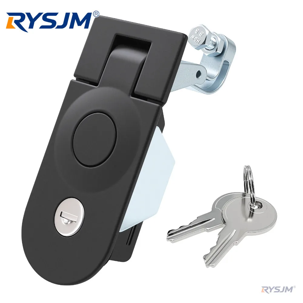 1Pcs/4Pcs Compression Flush Mount Push Locks Latch Tool Box Camper Trailer RV Car Lock Recessed Mounted Compression Latch