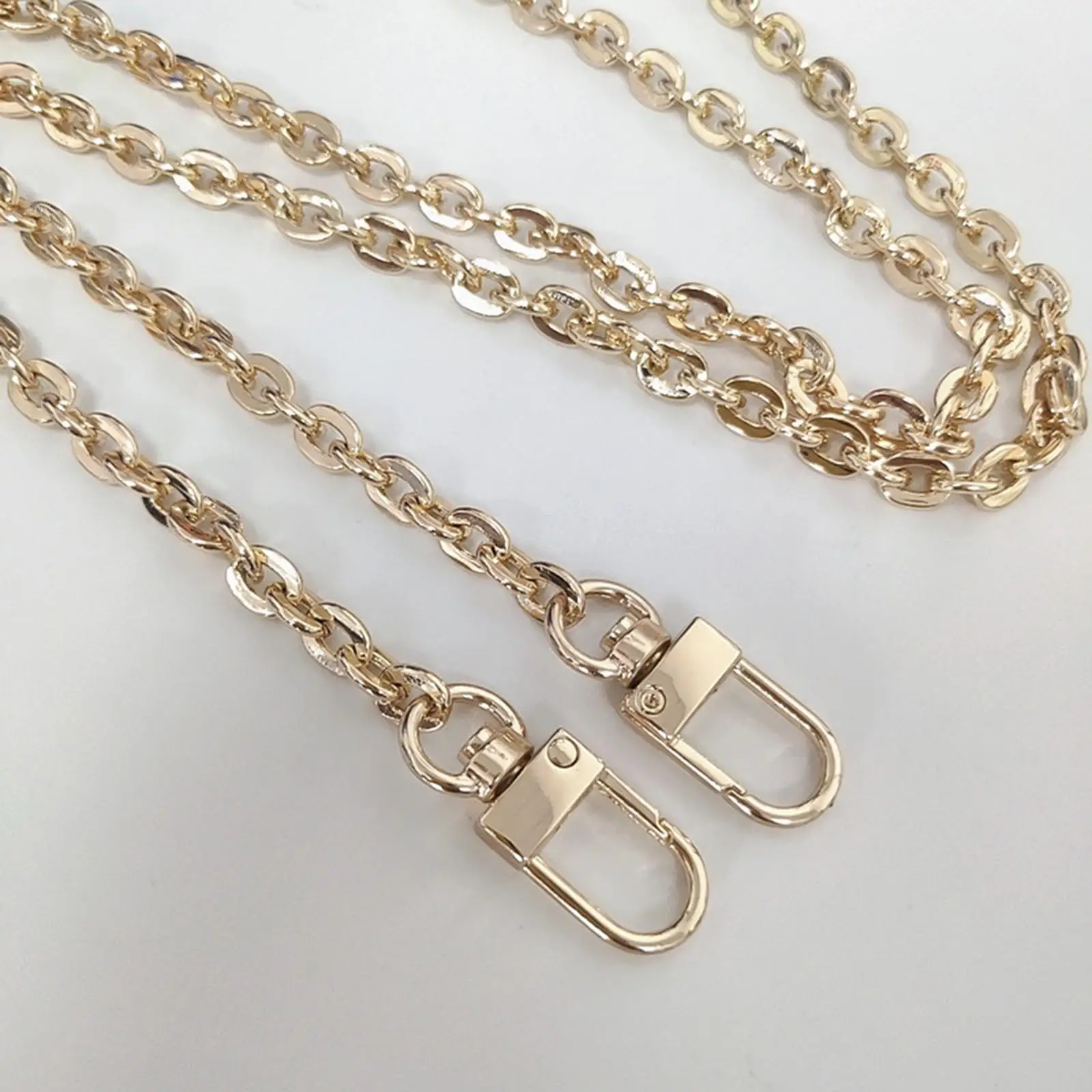 Handbag Metal Chains Shoulder Bag Strap DIY Purse Chain Gold Handles Bag Accessories Chain