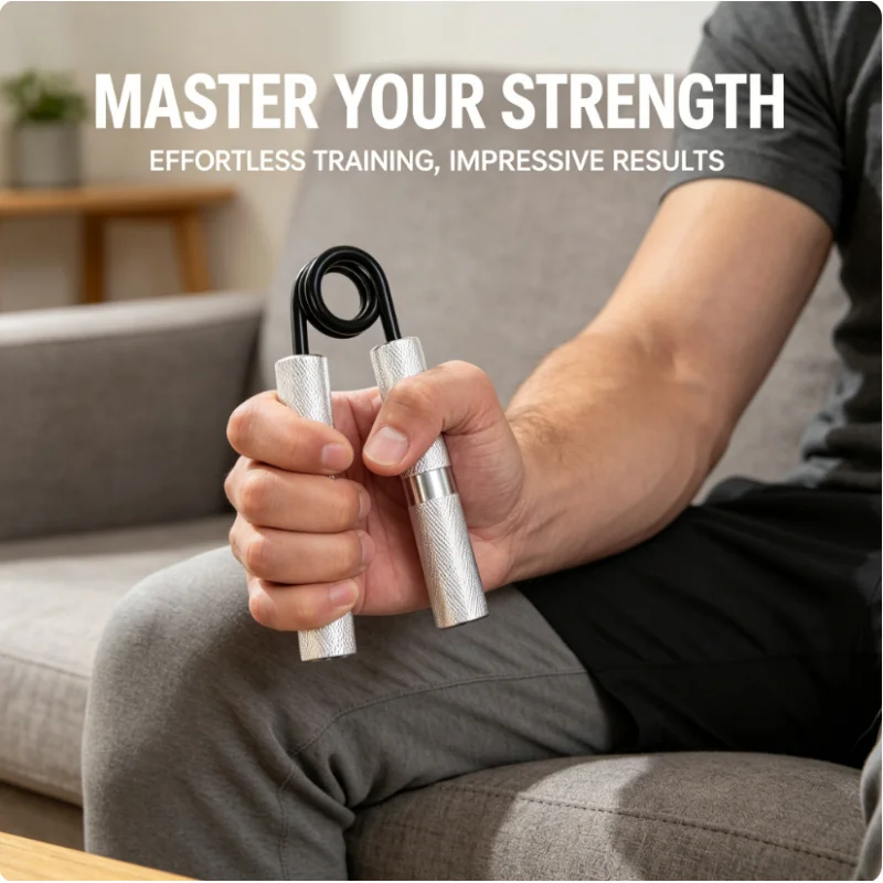 

50-200lb Hand Grip Trainer 4Pcs Finger Wrist Expander Muscle Recovery Rehabilitation Workout Equipment