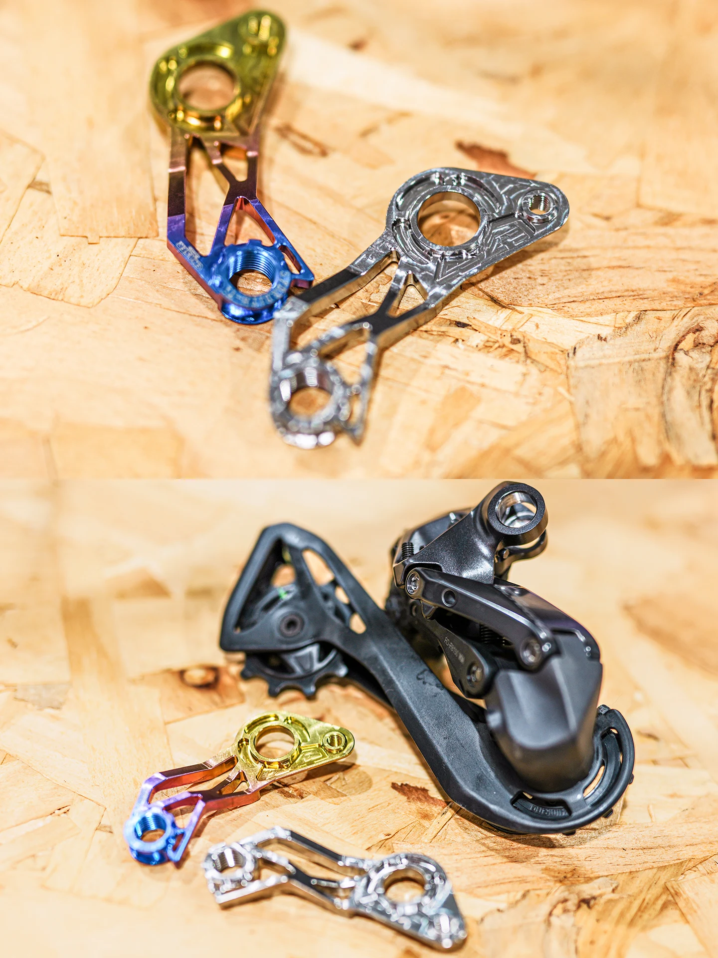 Chaser Rennrad-Schaltaufhänger, ultraleichter Schaltaufhänger aus Titanlegierung, Direktmontage-Schaltaufhänger für SPECIALIZED für SL8/7 – Detail 12
