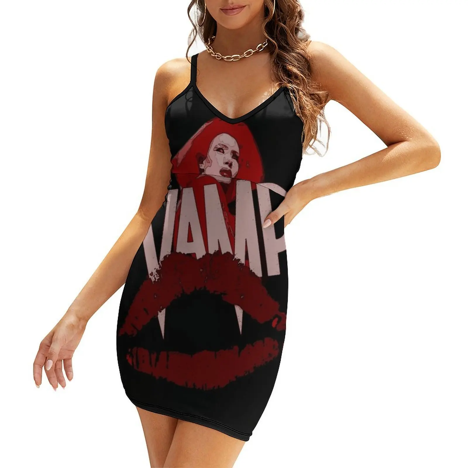 

Vamp Sling Dress Dress women evening dress women summer womens 2025 women evening