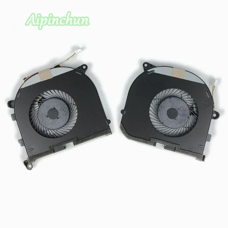 

New Laptop CPU GPU Cooling Fan For DELL XPS15 9550 Cooler 0RVTXY DFS501105PR0T FG11 036CV9 DFS501105PQ0T FG12 5V 0.5A