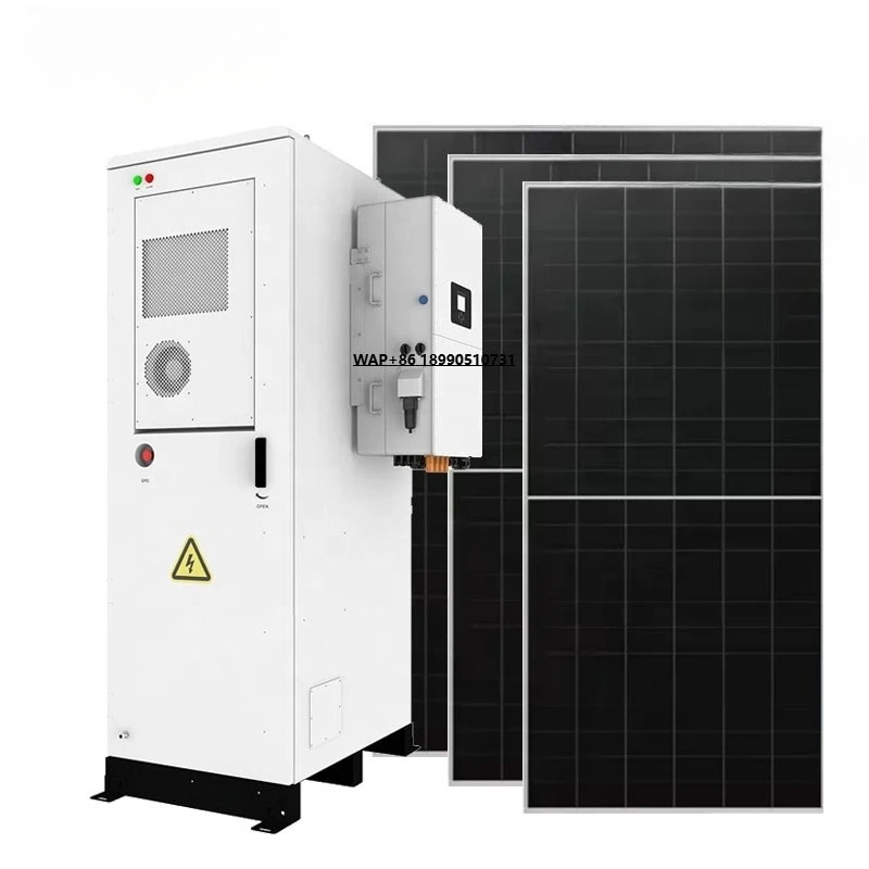 نظام الطاقة الشمسية ESS Deye GE-F60 بطارية 60 كيلو وات في الساعة 50 كيلو وات عاكس Longi الألواح الشمسية مجموعة النظام الشمسي الكاملة صناعة تجارية #1