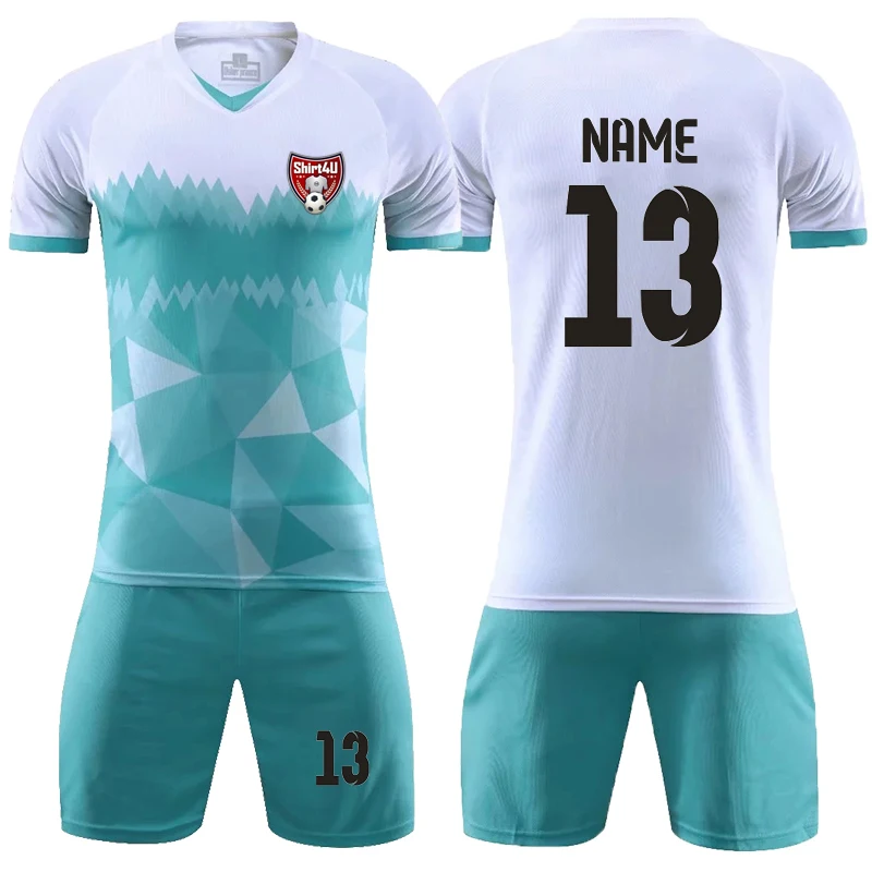 

Customize Soccer Jersey Set Adult and Kids boy DIY football uniform jerseys set suits short sleeve Team Blank Sports Clothes