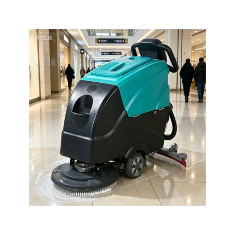 Wholesale Ride on Floor Scrubber Machine for Shopping Malls Floor Cleaning Automatic Floor Washing Machine Commercial Grad