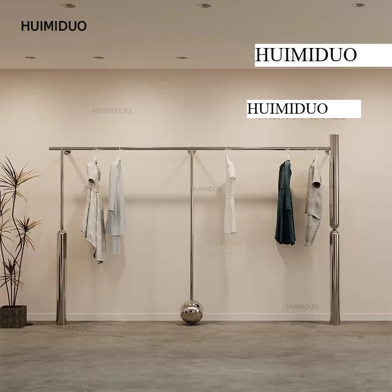 Estante de  para tienda de ropa, colgador de