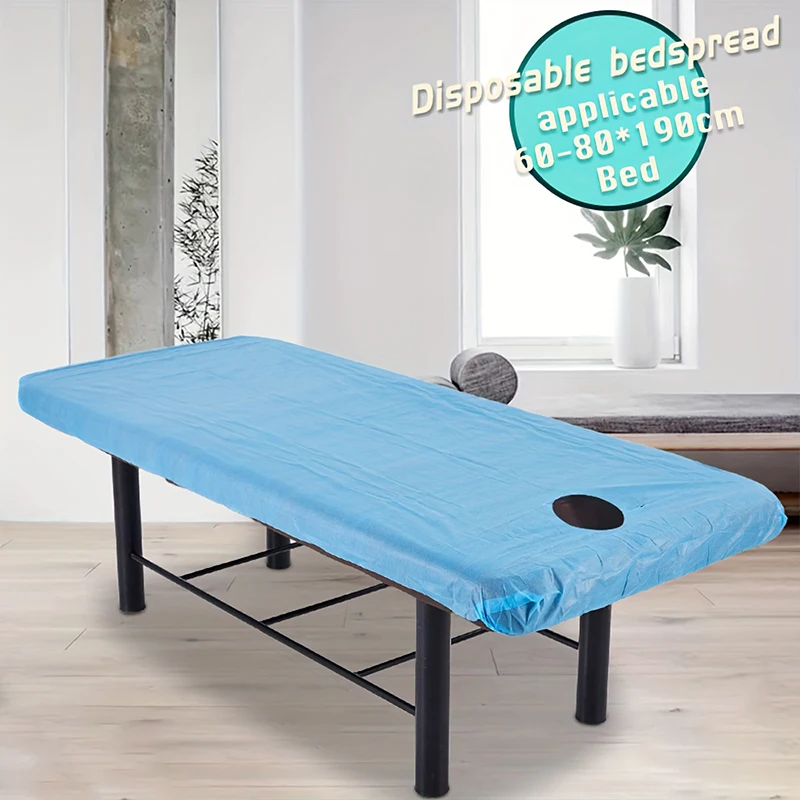 10 szt. Jednorazowe włókniny 215 cm x 100 cm Prześcieradła do masażu Narzuta Spa