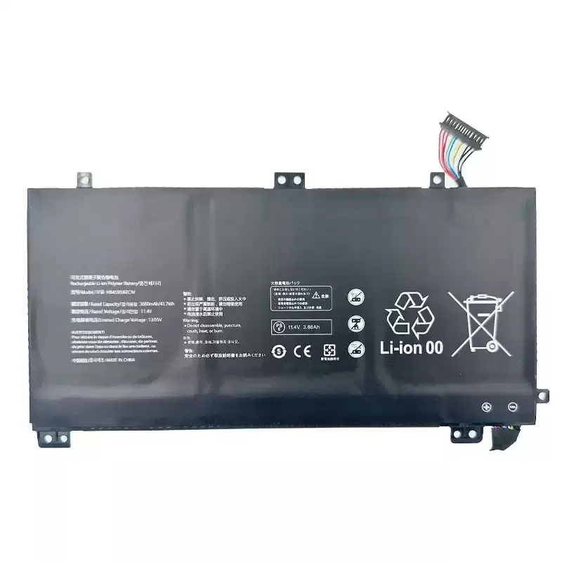 Replacement Laptop Battery HB4593J6ECW‑31 for MateBook13 WRTB‑WFH9L WFH9F WFE9L