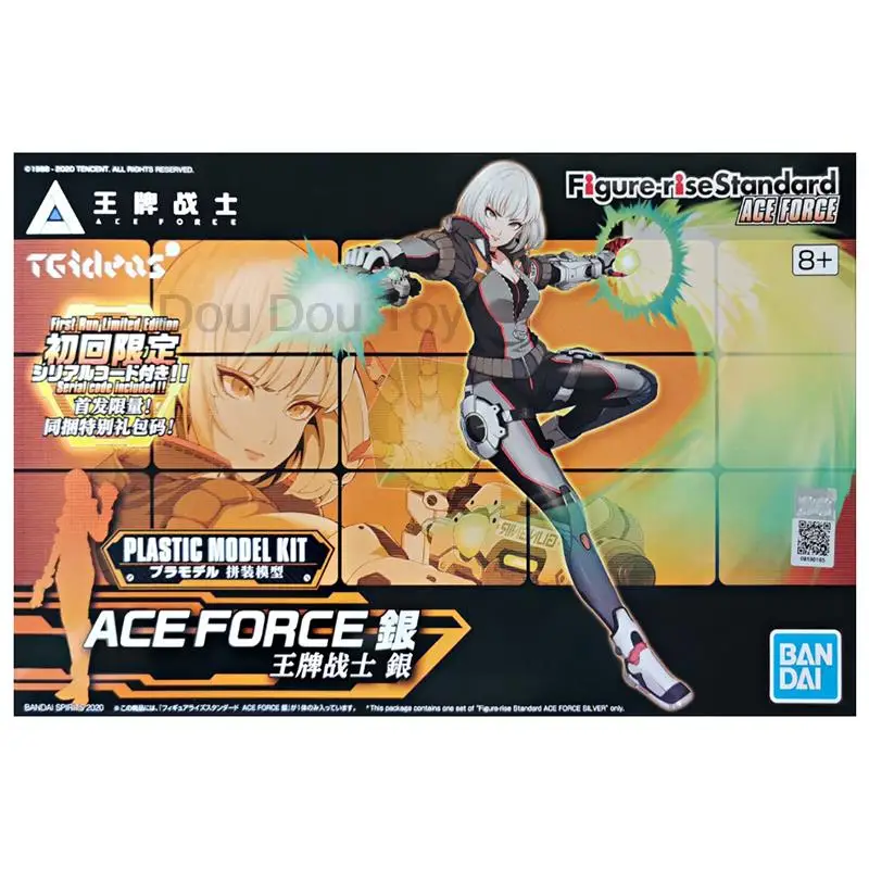 

2022 Original Bandai Figure-rise Standard Ace Force IKAWA SAKURA SPARK & BUTTERFLY PVC Action Figures Collection Model Toy Gifts