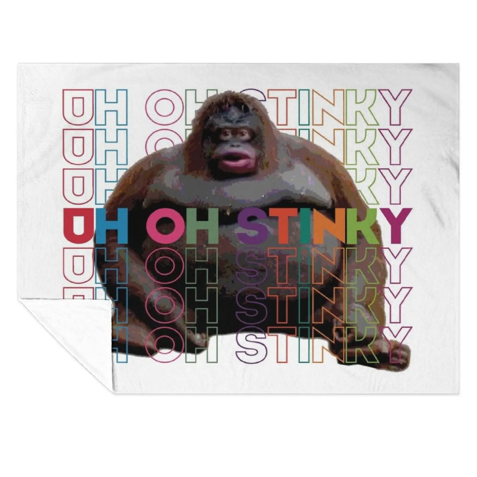 

Uh oh stinky Throw Blanket Giant Sofa Sleeping Bag Plush manga Blankets