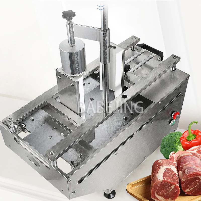 

Commercial Fully Automatic Beef & Mutton Cutting & Rolling Machine Frozen Meat Forming & Slicing Equipment for Kitchen