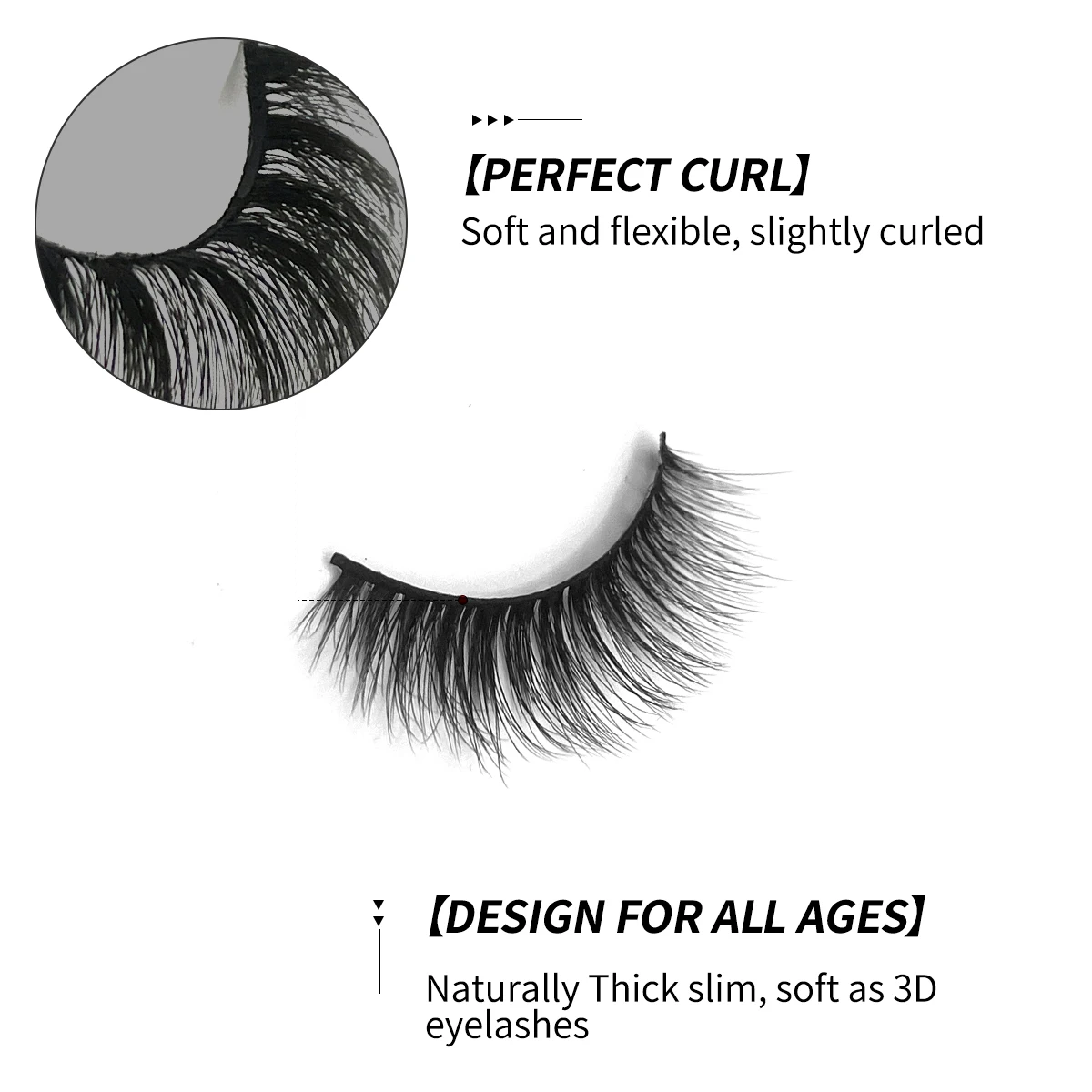 اليدوية فو رموش بالمنك 10 أزواج الطبيعية عارية ماكياج الرموش الصناعية محاكاة عبر فوضوي العين ثلاثية الأبعاد مجعد جلدة