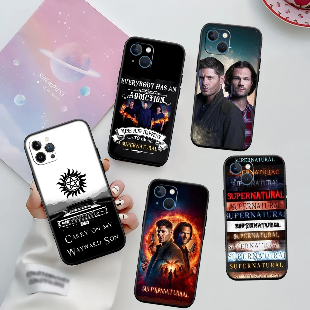 HU46 S-Supernaturals Phone Case for Samsung Galaxy Note 10 20 S23 S24 S25 Ultra FE Plus Edge Lite A02S A35 A07 A17