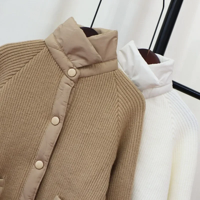 Neploe Korean Loose Lazy Knitted Cardigan 2024 Autumn Winter Lapel Neck Cotton Tops Women Y2k Long Sleeve Sweaters Coats