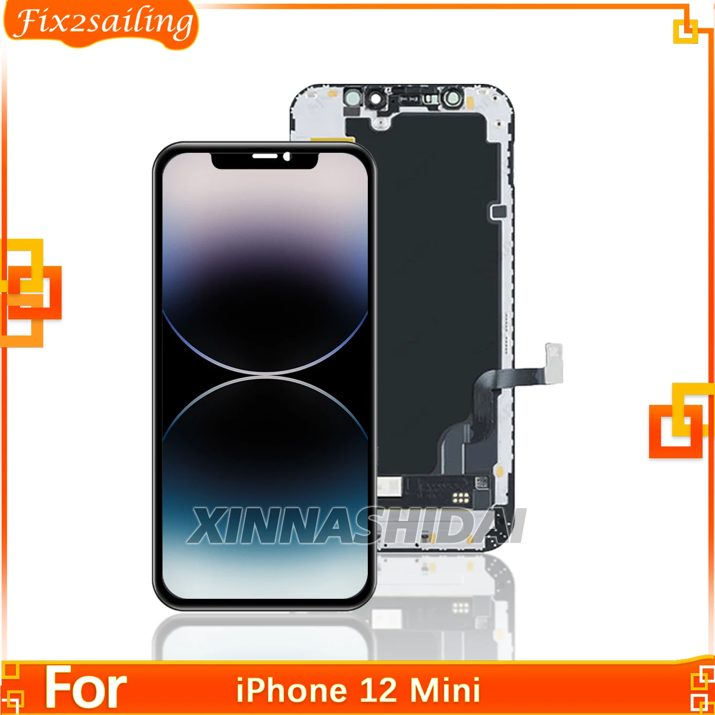 SUPER Screen For iPhone 12 Mini LCD Display Touch Screen Digitizer For 12 Mini LCD Screen Digitizer Replacement Parts